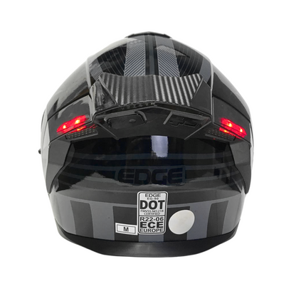 CASCO EDGE MODULAR BOSTON BEATSPEEDS NEGRO LUZ LED