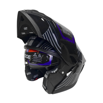 CASCO EDGE MODULAR BOSTON BEATSPEEDS NEGRO LUZ LED