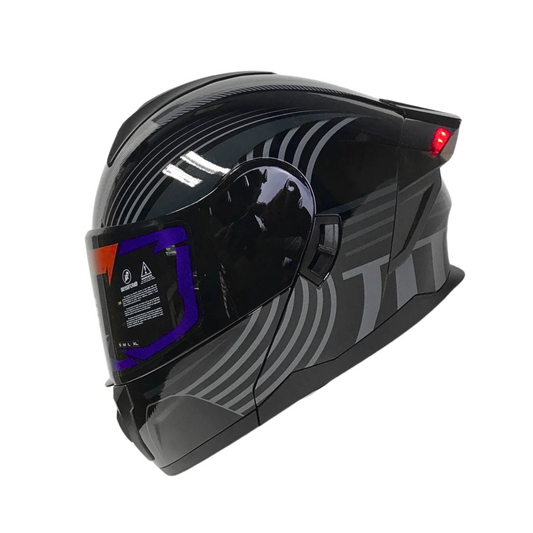 CASCO EDGE MODULAR BOSTON BEATSPEEDS NEGRO LUZ LED