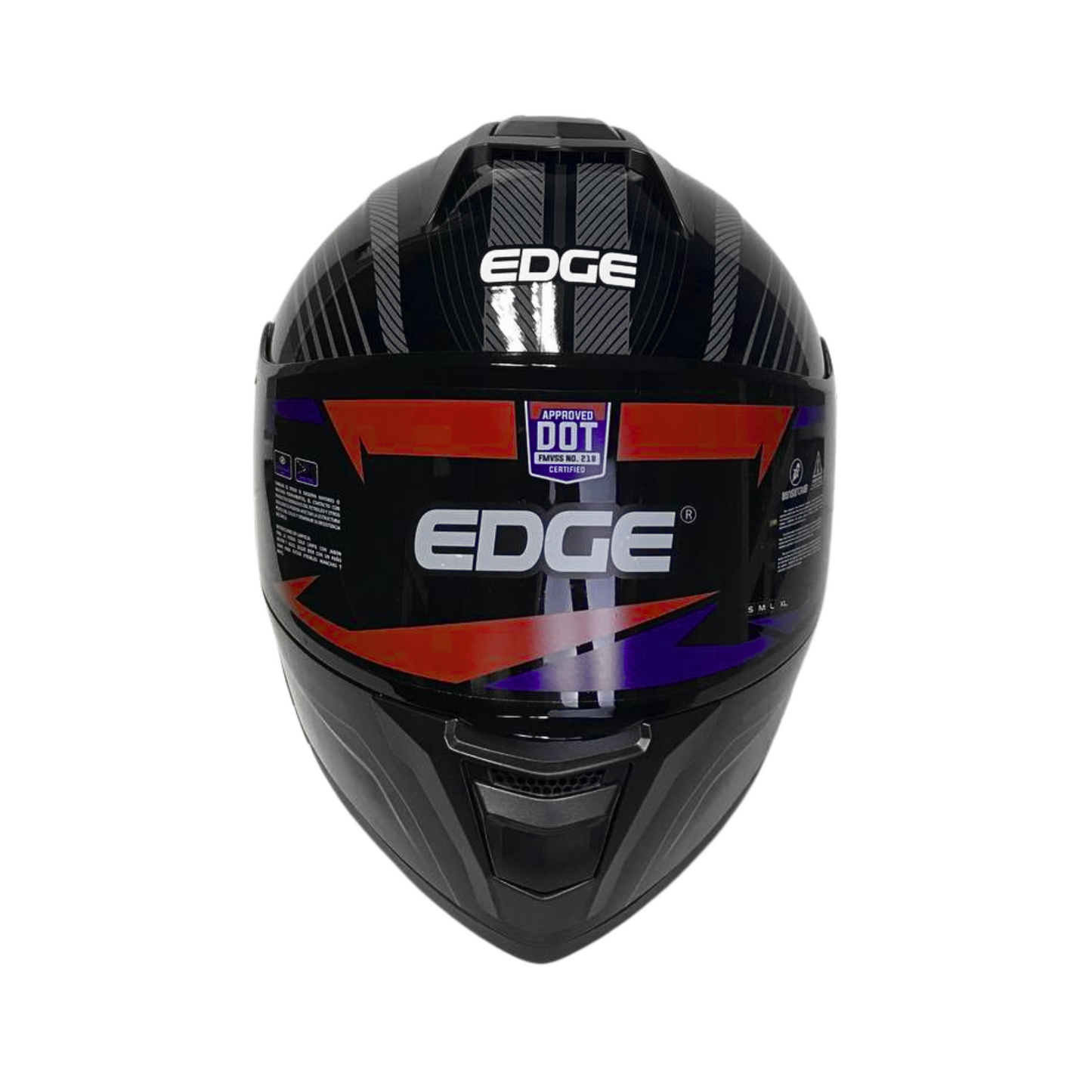 CASCO EDGE MODULAR BOSTON BEATSPEEDS NEGRO LUZ LED