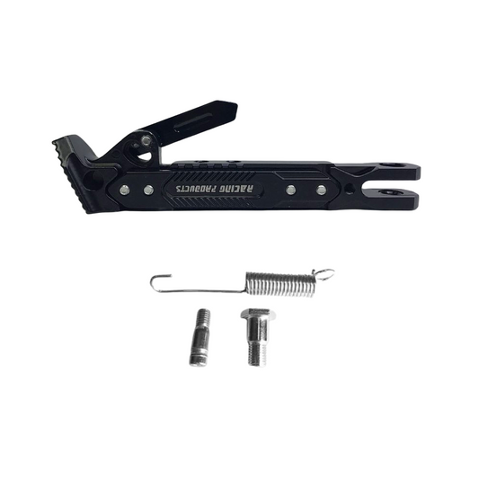 PEDAL DE APOYO RACING AJUSTABLE PARA MOTOS NEGRO