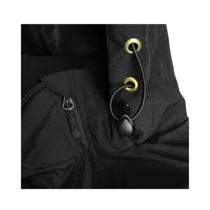 CHAQUETA IMPERMEABLE TACTICA NEGRO EDGE REFLECTIVO