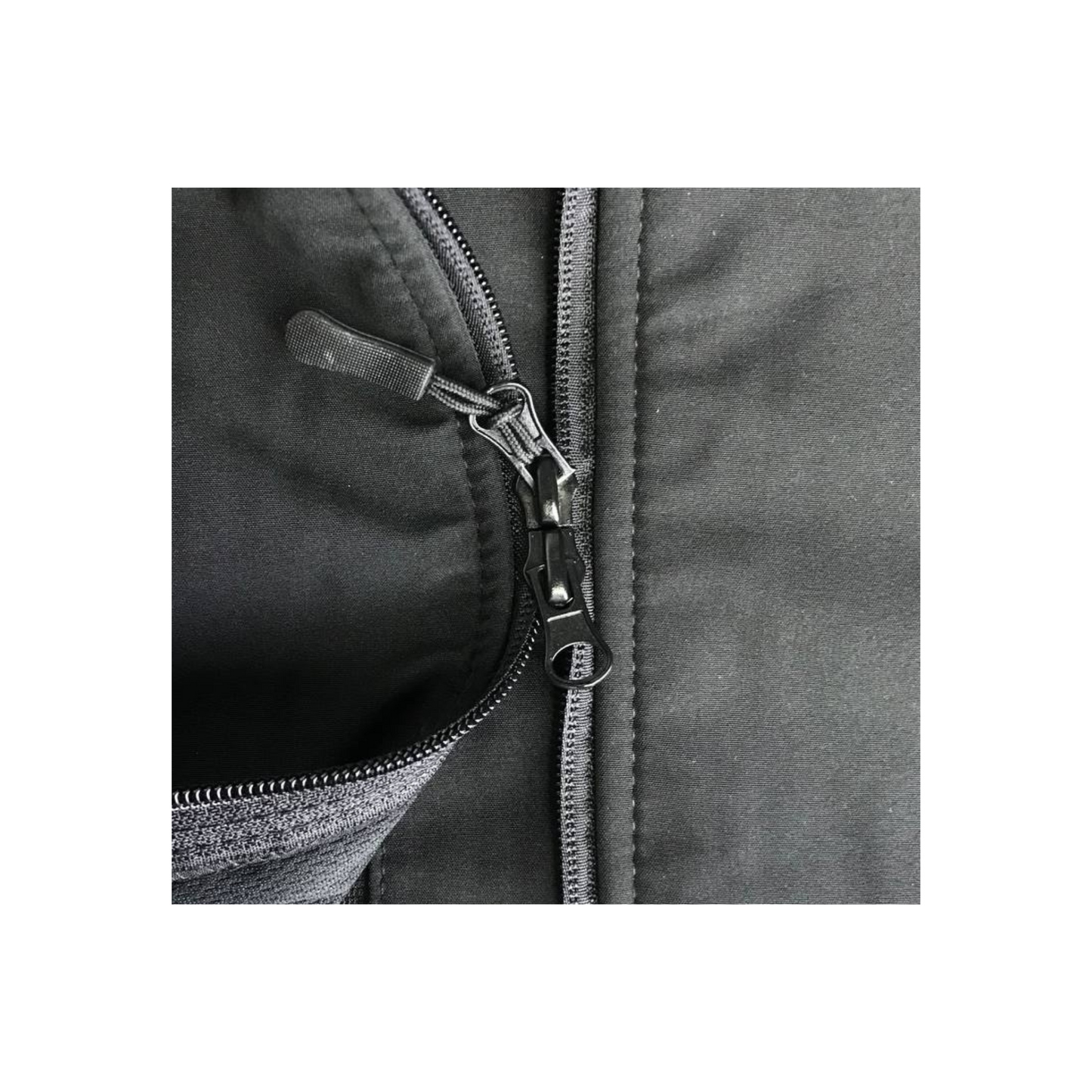 CHAQUETA IMPERMEABLE TACTICA NEGRO EDGE REFLECTIVO