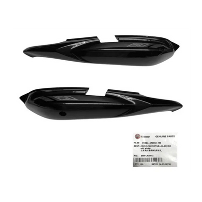 FALDAS LATERALES ARSEN II NEGRO ORIGINAL EK
