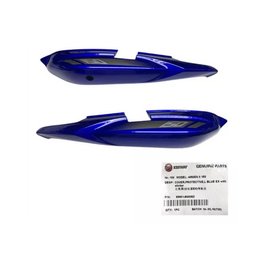 FALDAS LATERALES ARSEN II AZUL ORIGINAL EK