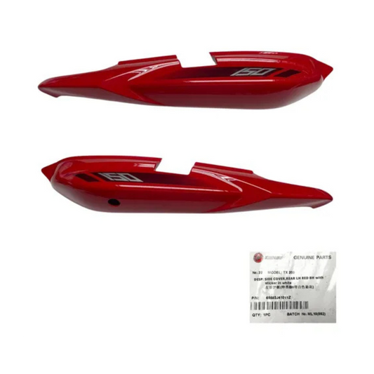 FALDAS LATERALES ARSEN II ROJO ORIGINAL EK
