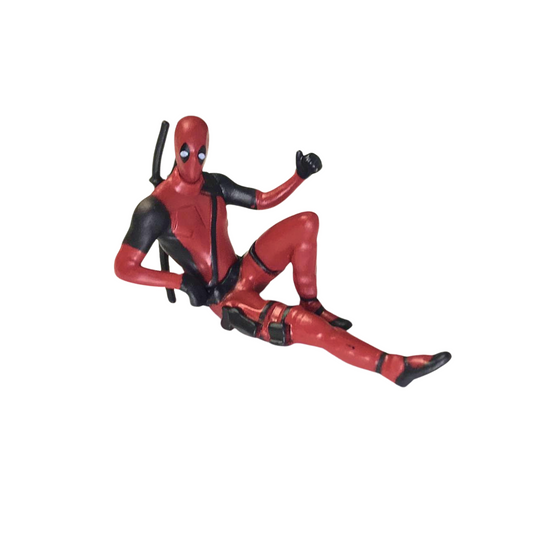 ACOMPAÑANTE DE VIAJE DEADPOOL SALUDANDO