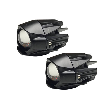 FARO LED GRANDE TIPO LUPA AMARILLO/BLANCO (PAR)