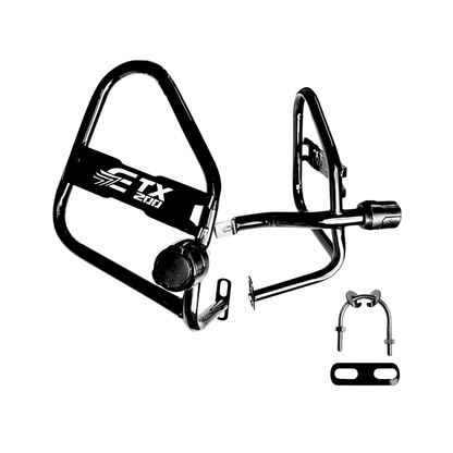 DEFENSA COMPLETA EMPIRE TX 200 NEGRO