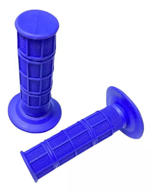 Puños Decorativos Universales Handle Grip Azul Con Hueso De Aceleracion