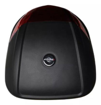 MALETA MOTO 36L CON REFLECTOR ROJO