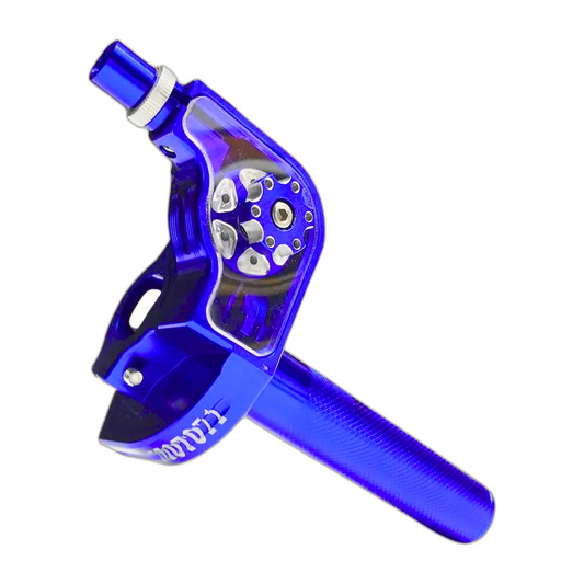 Acelerador 1/4 Milla Azul Completo