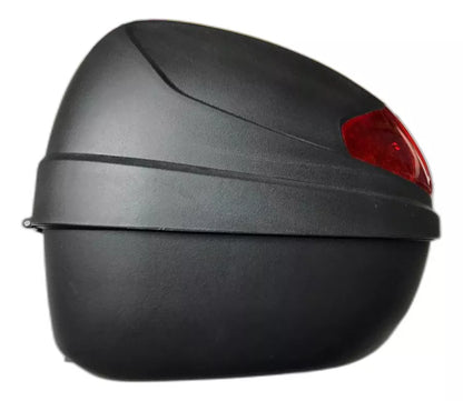 MALETA MOTO 36L CON REFLECTOR ROJO