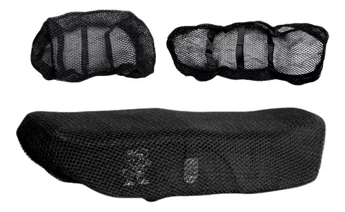 FORRO ASIENTO MALLA NEGRO XL (SBR, EK, ESCUDA, JAGUAR, OTRAS)