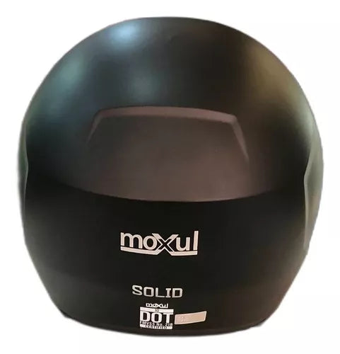 Casco Semi Integral Moxul Negro Visor Fucsia