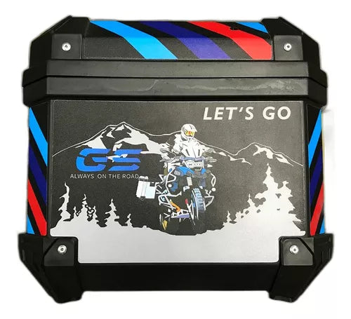 Maleta 36L Cuadrada Para Motos