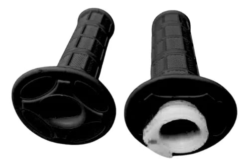 Puños Decorativos Universales Handle Grip Negro Con Hueso De Aceleracion