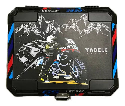 Maleta 36L Cuadrada Para Motos