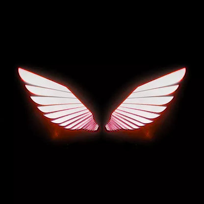 Luces Alas De Angel Rojo