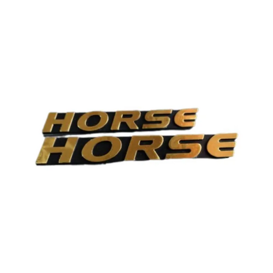 EMBLEMAS LATERALES DE HORSE