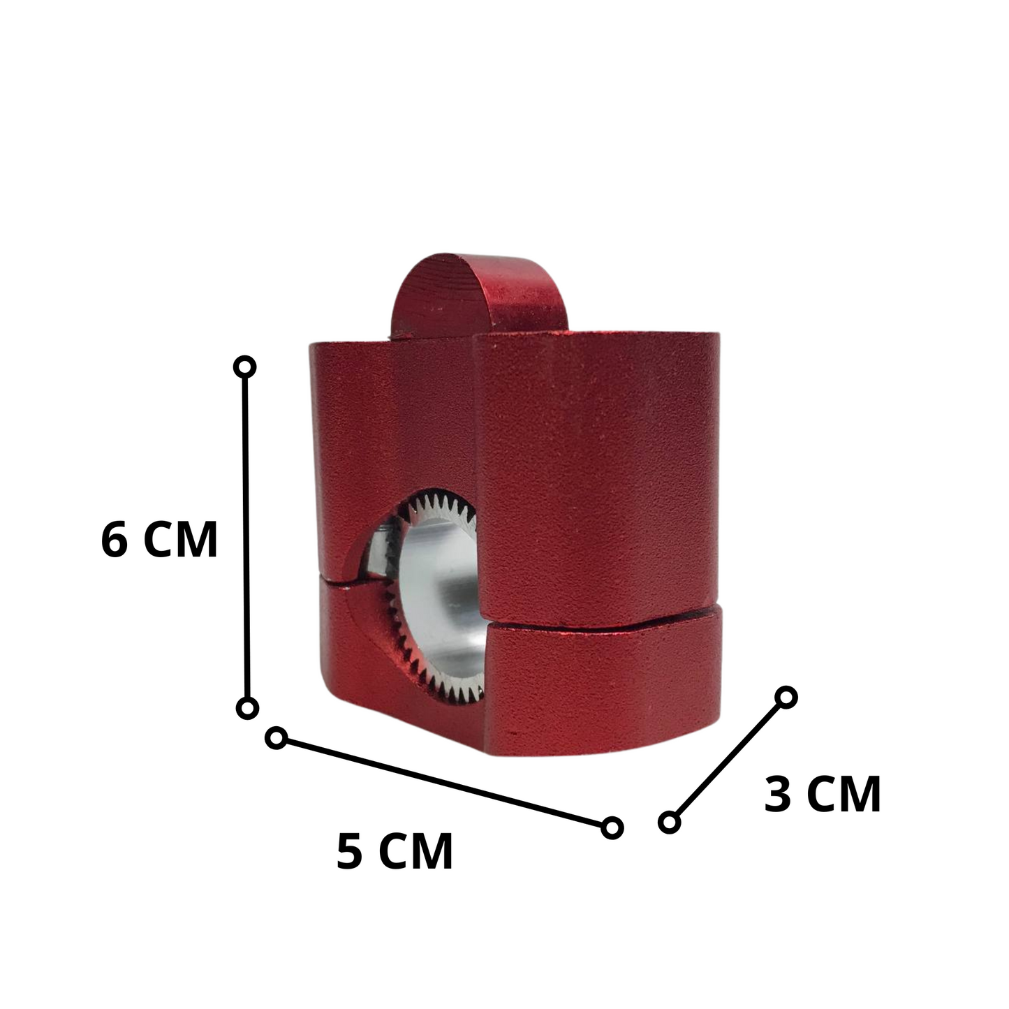 ELEVADORES DE MANUBRIO UNIVERSAL ROJO MXL