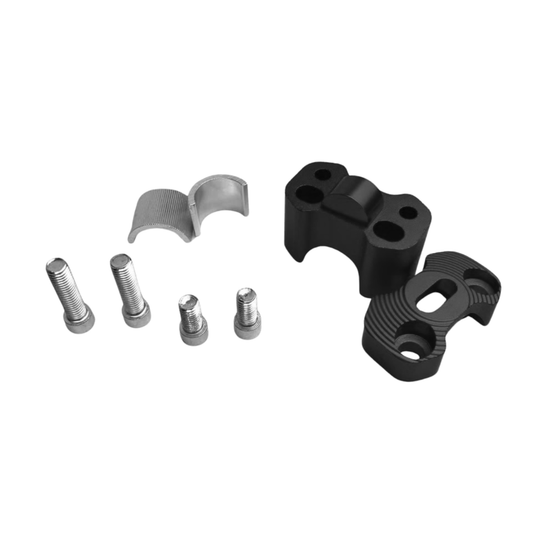 ELEVADORES DE MANUBRIO 28MM UNIVERSAL NEGRO