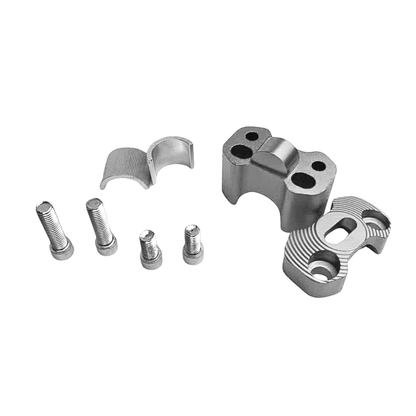 ELEVADORES DE MANUBRIO 28MM UNIVERSAL PLATEADO