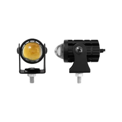 FAROS MINI LUPA LUZ AMARILLA Y BLANCO (KIT COMPLETO)