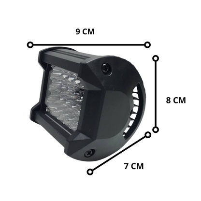 FARO 24 LED BLANCO MOTOS CARROS