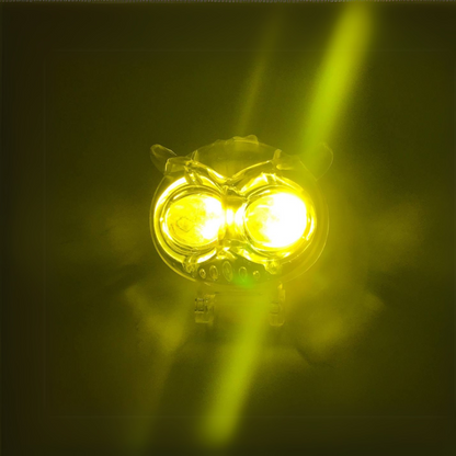 FARO LED TIPO BUHO TRANSPARENTE DOS (2) OJOS