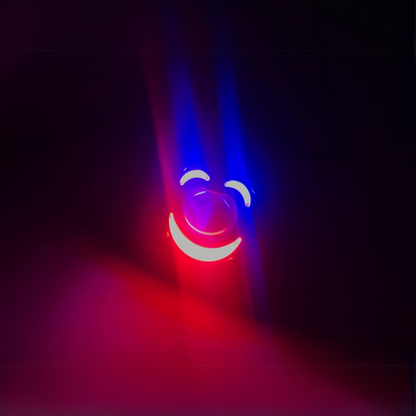 FARO LED LUPA EXPLORADOR COLORES ROJO AZUL BLANCO AMRILLA