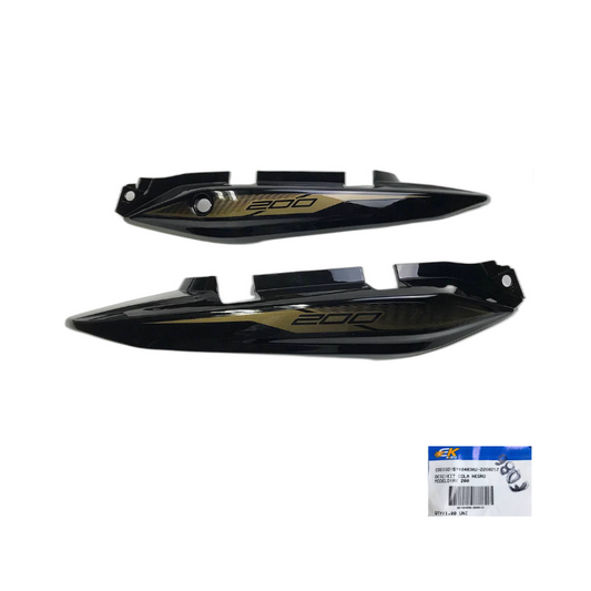 FALDAS LATERALES RK 200 NEGRO ORIGINAL EK