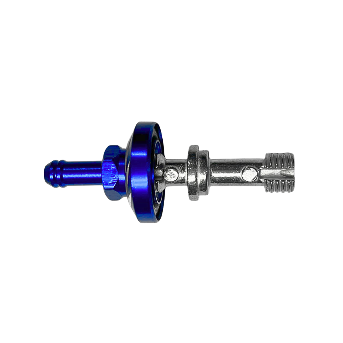 FILTRO DE GASOLINA UNIVERSAL ALUMINIO AZUL