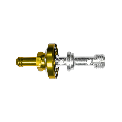 FILTRO DE GASOLINA UNIVERSAL ALUMINIO DORADO