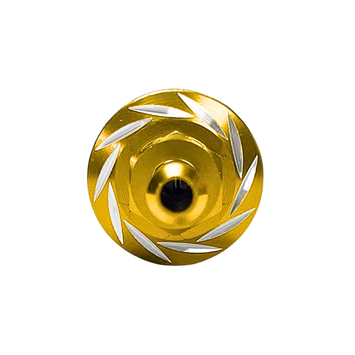 FILTRO DE GASOLINA UNIVERSAL ALUMINIO DORADO