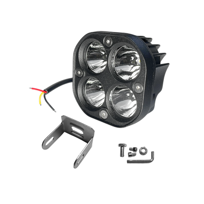 FARO 4 LED 20W CUADRADO LUZ BLANCA STOCK PAR