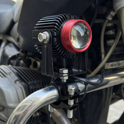 FAROS AUXILIARES CON BASES STALLION ST-F009 ROJO