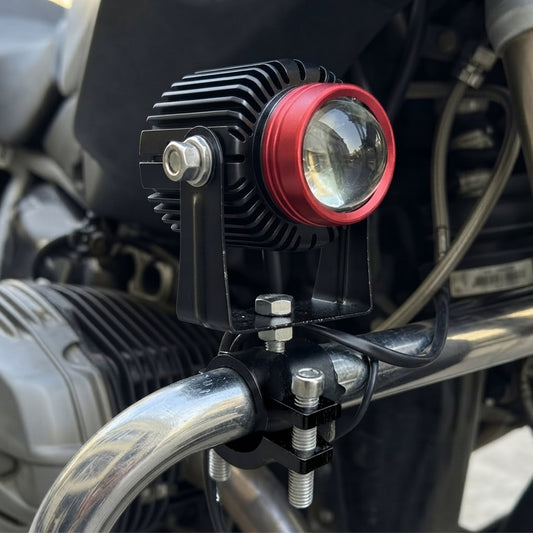 FAROS AUXILIARES CON BASES STALLION ST-F009 ROJO