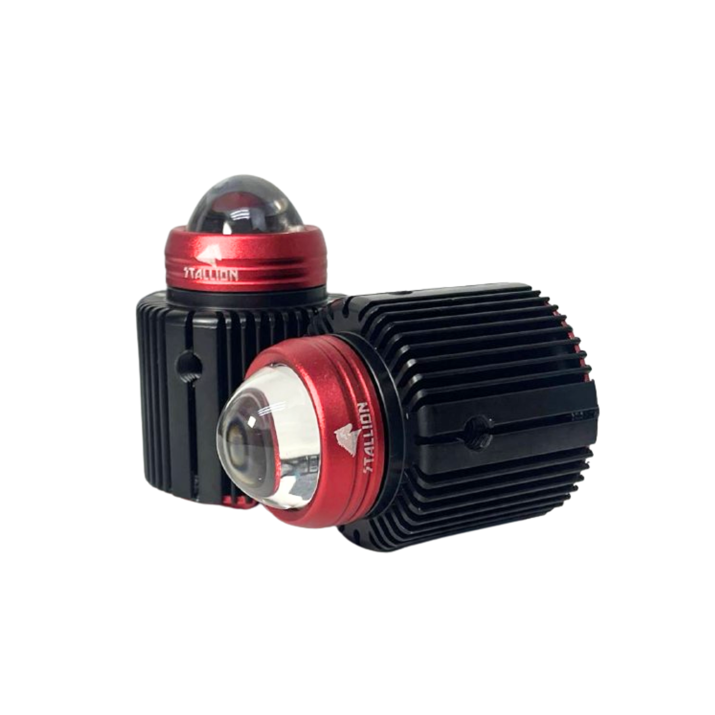 FAROS AUXILIARES CON BASES STALLION ST-F009 ROJO