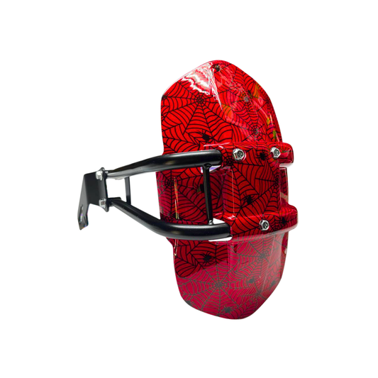 GUARDAFANGO TRASERO MONOBRAZO ROJO SPIDERMAN