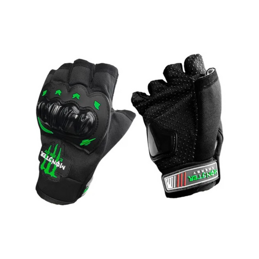 GUANTES CORTOS MONSTER PROTECTORES DE NUDILLOS MOTORIZADOS