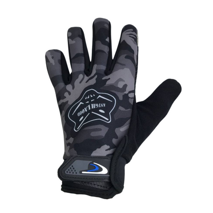 GUANTES COMPLETOS GRIS SENSOR DE HUELLA PARA TELEFONO