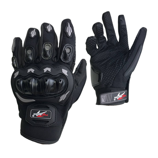 GUANTES COMPLETOS NEGRO XL