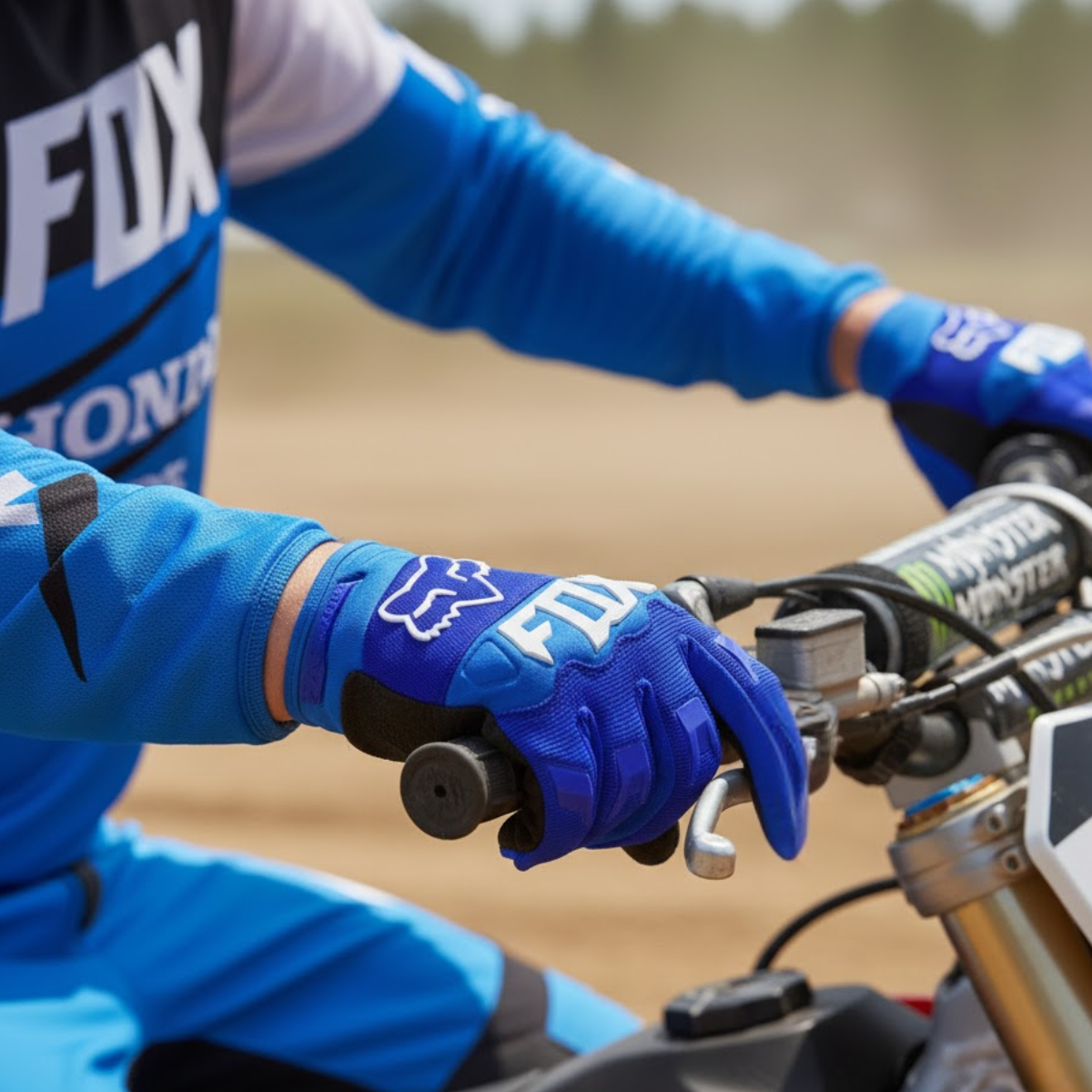 GUANTES COMPLETOS FOX ENDURO AZUL