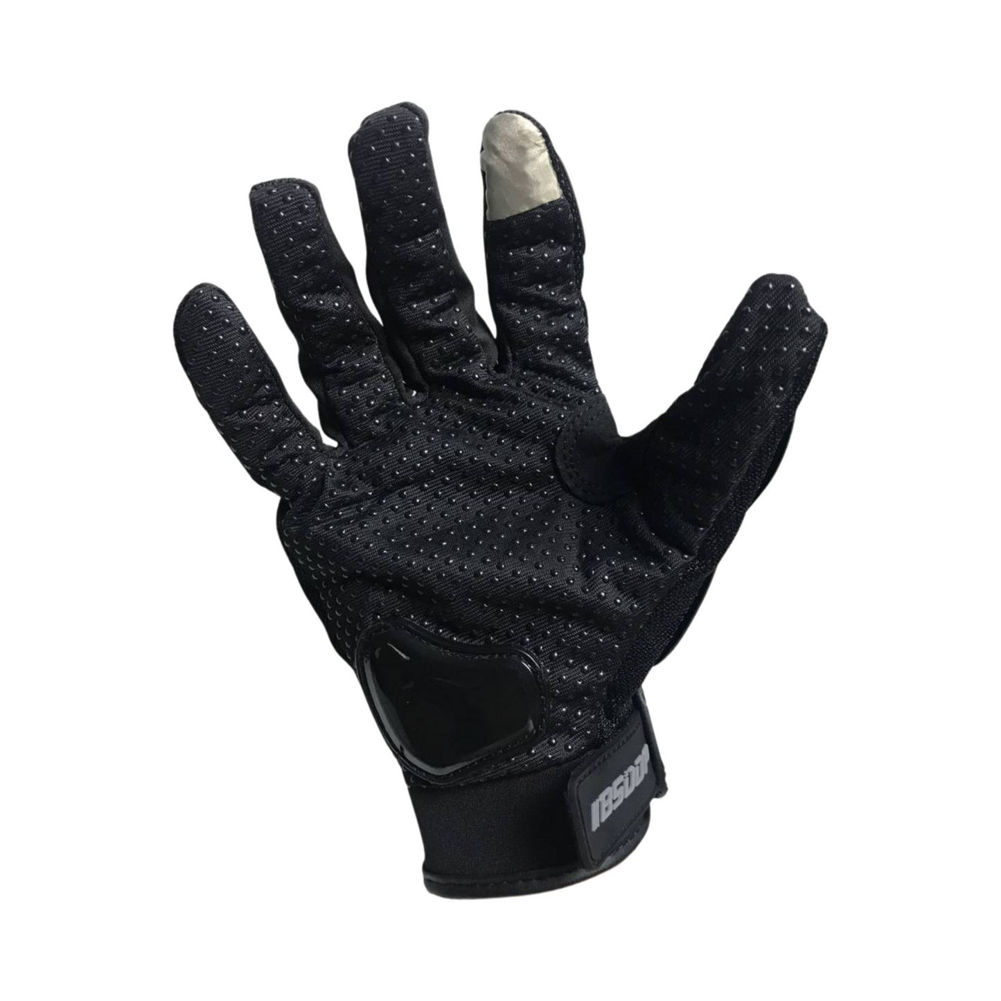 GUANTES COMPLETOS NEGROS PROTECTORES DE NUDILLOS