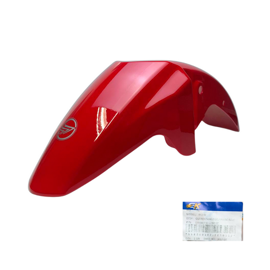 GUARDAFANGO DELANTERO RK 200 ROJO ORIGINAL EK