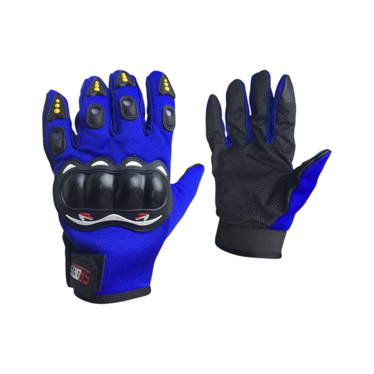 GUANTES COMPLETOS PROTECTORES AZUL