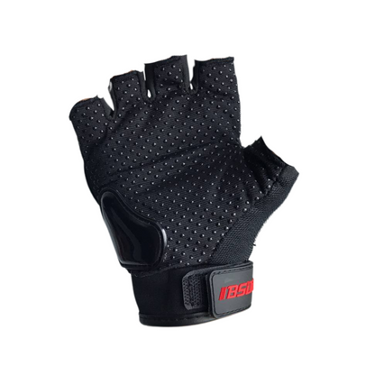 GUANTES CORTOS ROJO PROTECTORES DE NUDILLO TACTIL