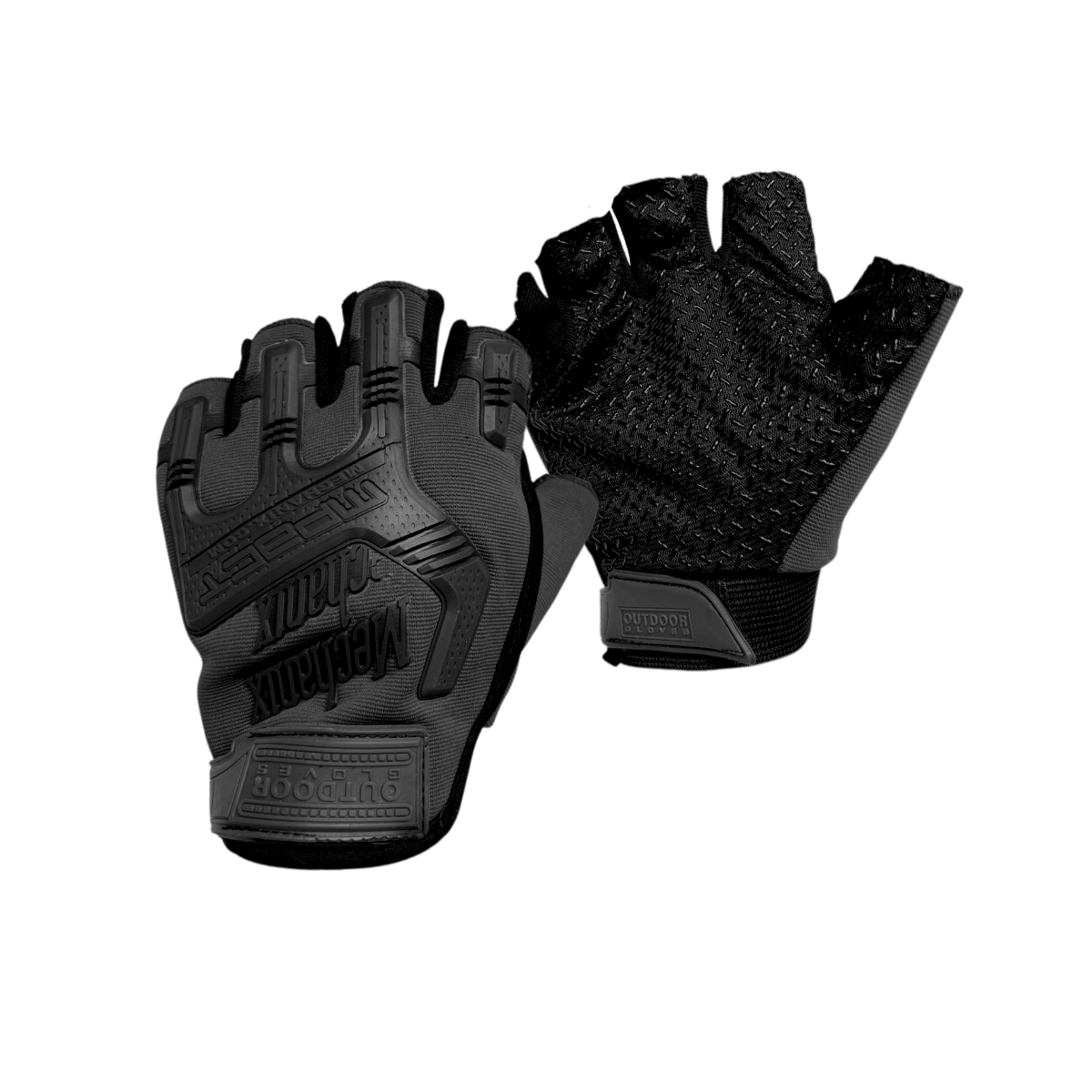 GUANTES CORTOS MECHANIX CHANIX NEGRO