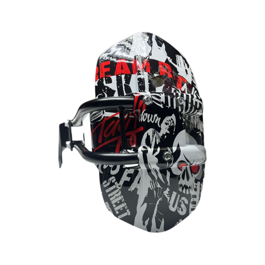 GUARDAFANGO TRASERO MONOBRAZO NEGRO DISEÑO URBANO